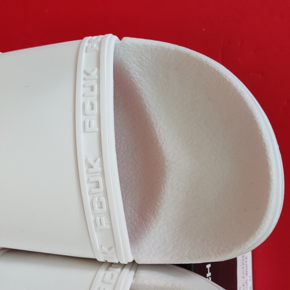 BRAND NEW FRENCH CONNECTION FITCH SLIP ON SLIDE SANDALS - Picture 3 of 16